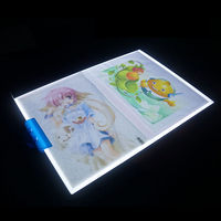 Elice podświetlana podkładka LED do malowania diamentowego Artcraft podświetlane urządzenie do odrysowywania deska do kopiowania cyfrowe tablety malowanie pisanie Tablet graficzny 3